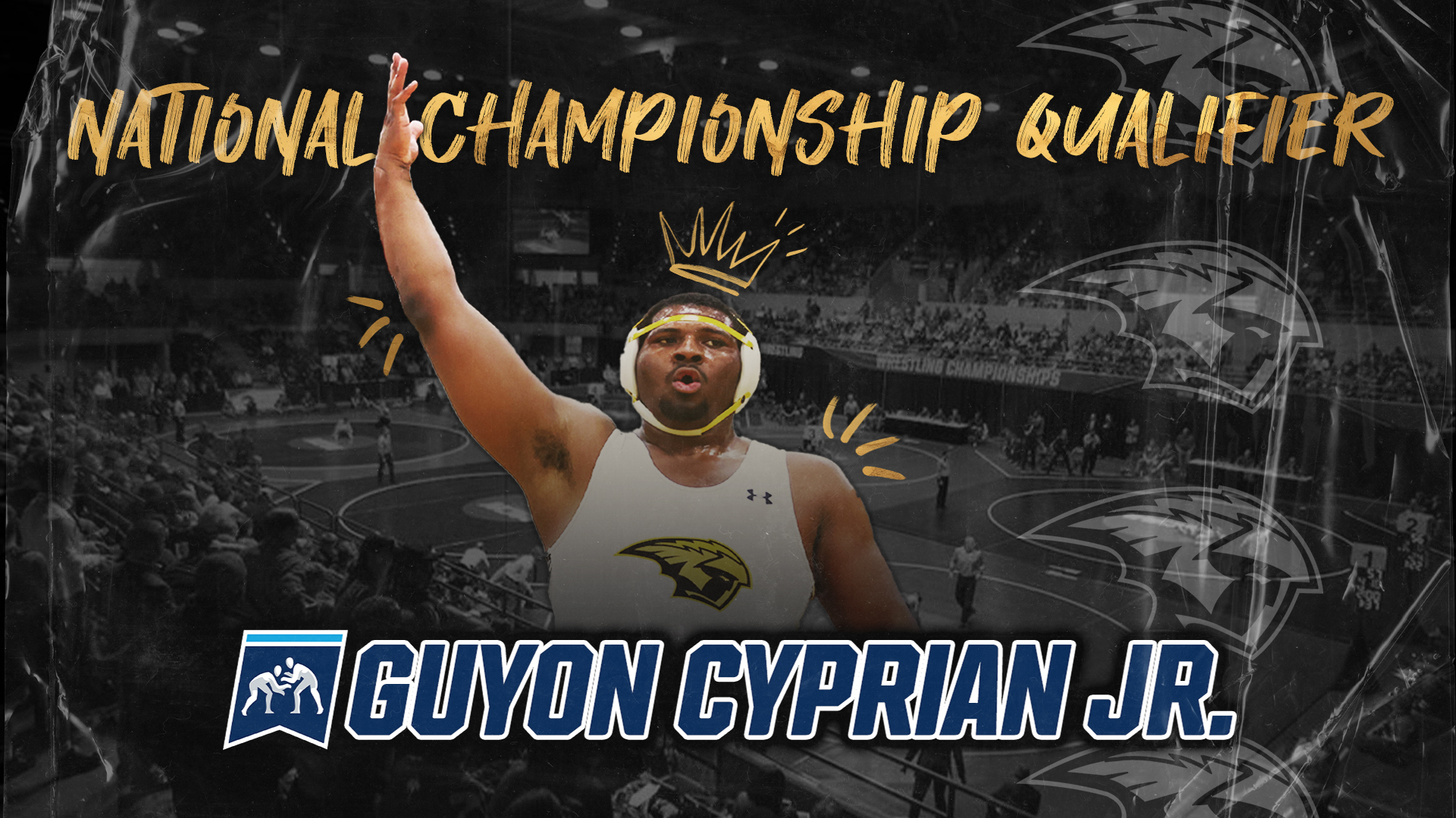 Cyprian Jr. To Wrestle At NCAA Championship