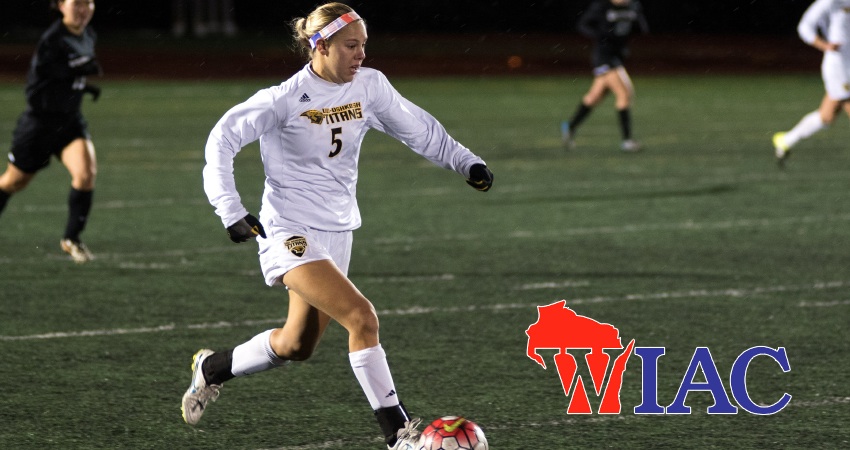 Ashley Siewert was named the 2015 WIAC Co-Defensive Player of the Year.