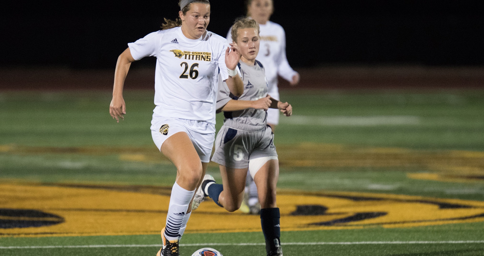 Maddie Morris scored one goal and assisted on another during the Titans' victory over Lawrence University.