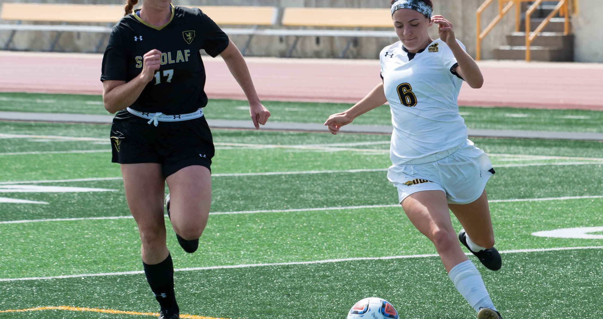 Mallory Knight's game-winning goal against Milwaukee School of Engineering was the second of her career.