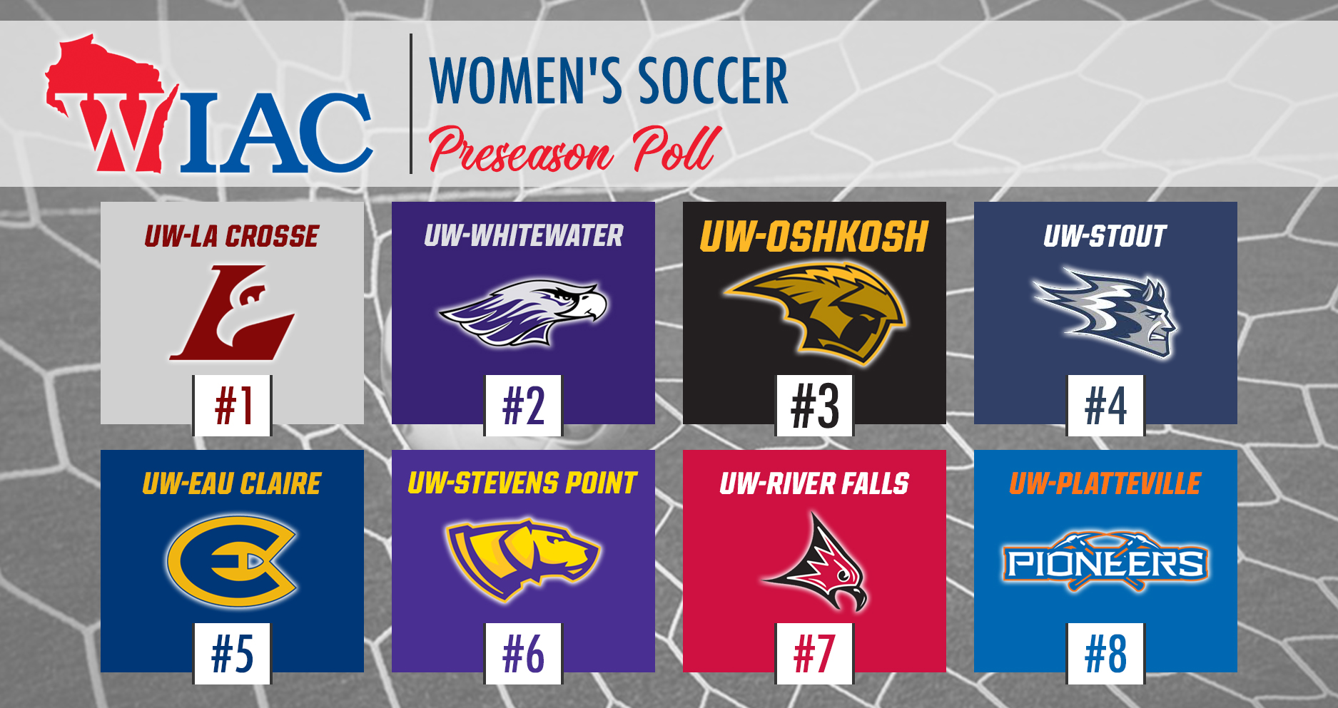 Titans Projected To Finish Third In WIAC Women’s Soccer Standings