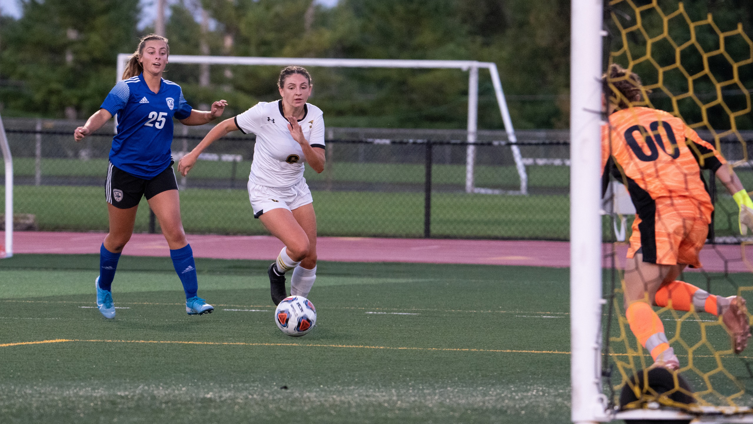 Mallory Knight, a two-time All-WIAC First Team selection, gave the Titans a 3-0 lead with her goal in the 60th minute.
