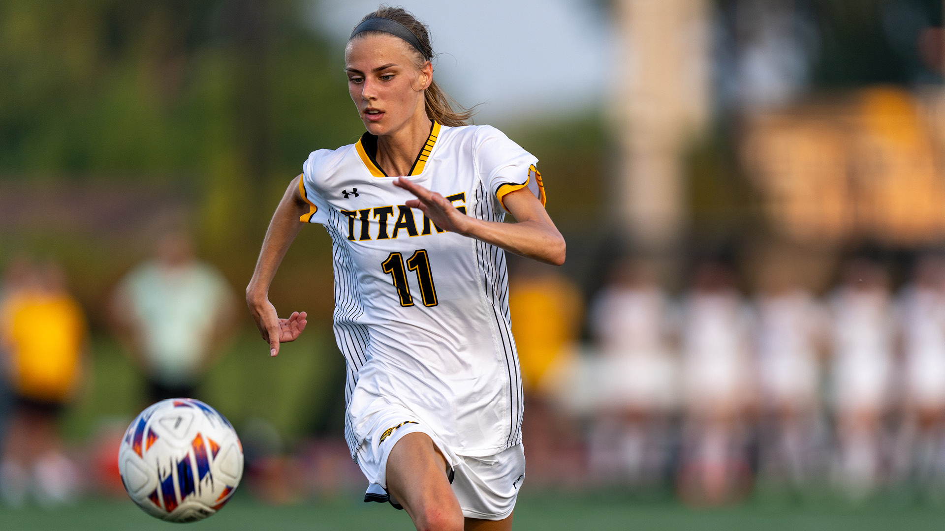 Molly Jackson scored the lone goal for UWO on a penalty kick