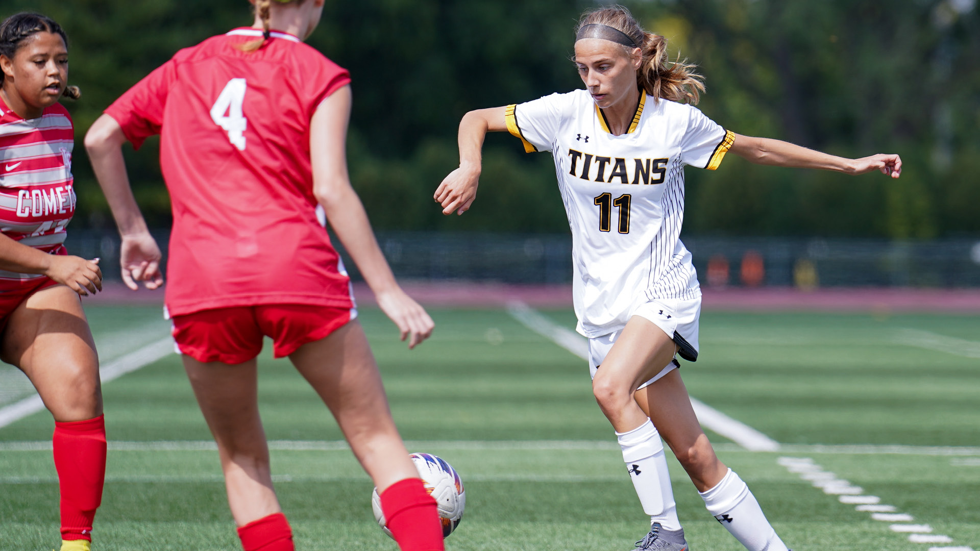 Molly Jackson scored the Titans' goal in the 73rd minute