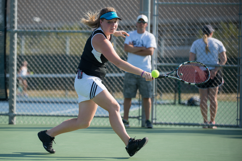 Morgan Counts was a winner in both No. 1 singles and doubles flights