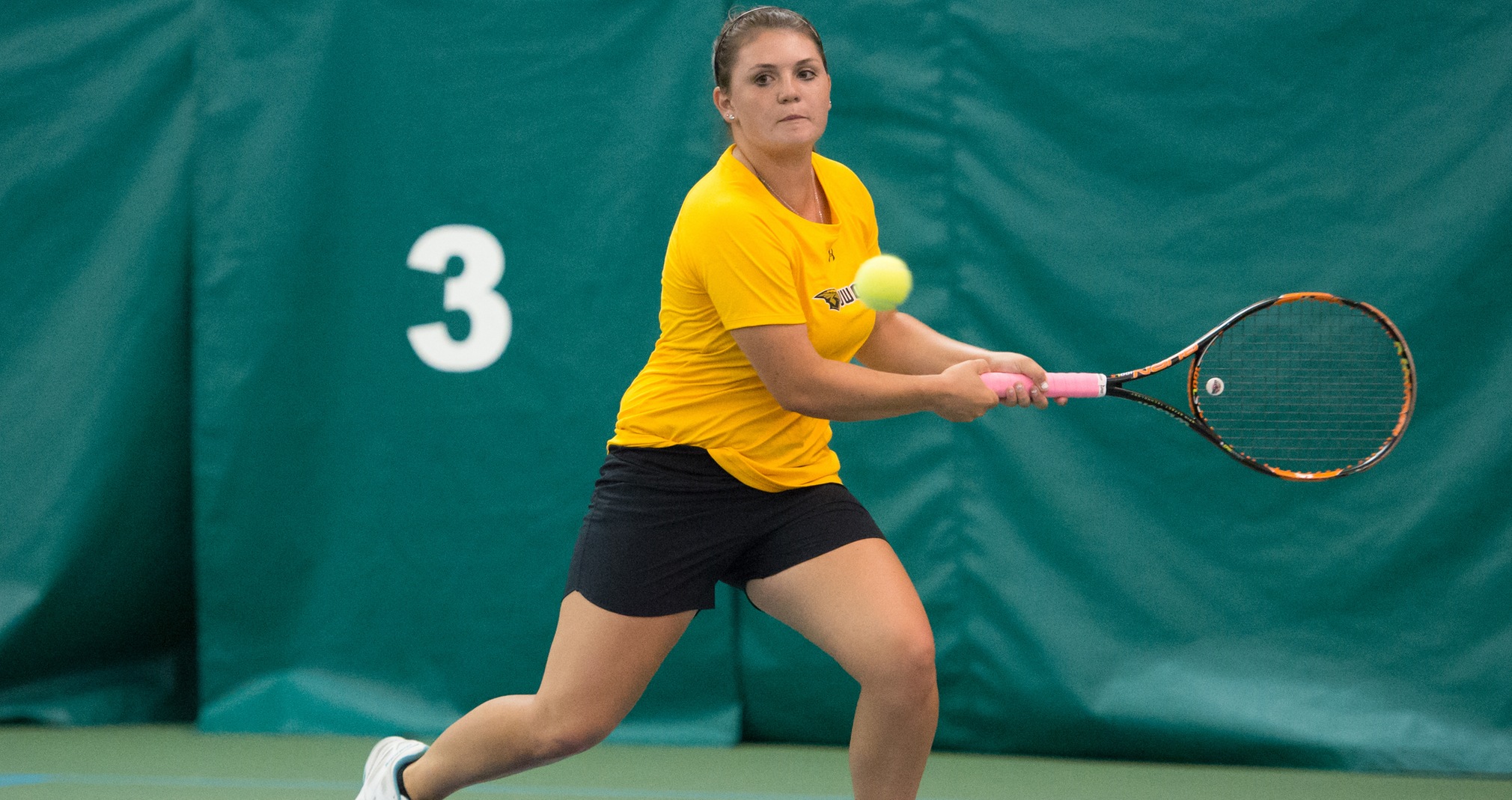 Samantha Koppa was a winner in 20 of her 21 games against the Pointers, including all 12 (6-0, 6-0) at No. 4 singles.