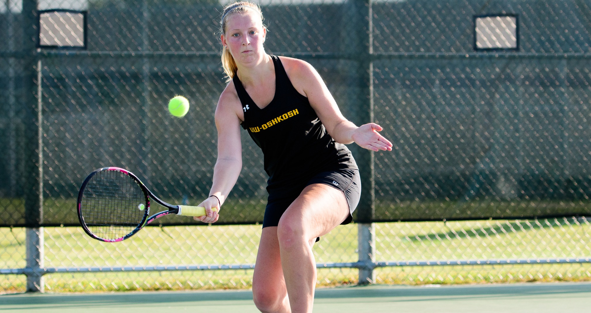 Bailey Sagen won seven of the Titans' 19 games in singles play.
