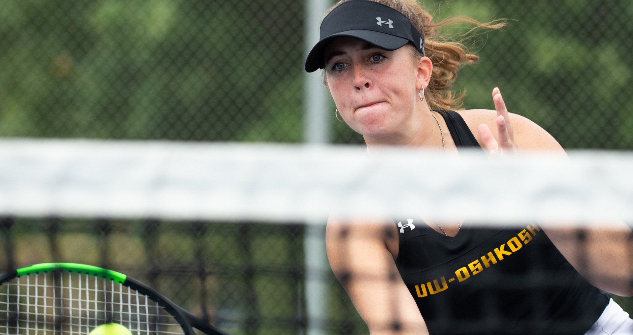 Monica Micoliczyk led the Titans by winning eight games in singles play.