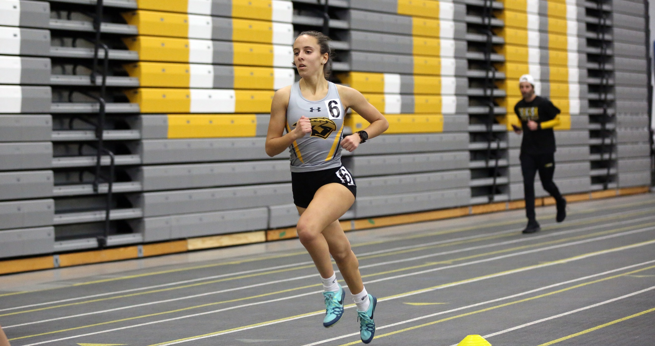 Alexandria Demco is ranked first nationally in the 800-meter, fourth in the mile and 13th in the 3,000-meter runs.