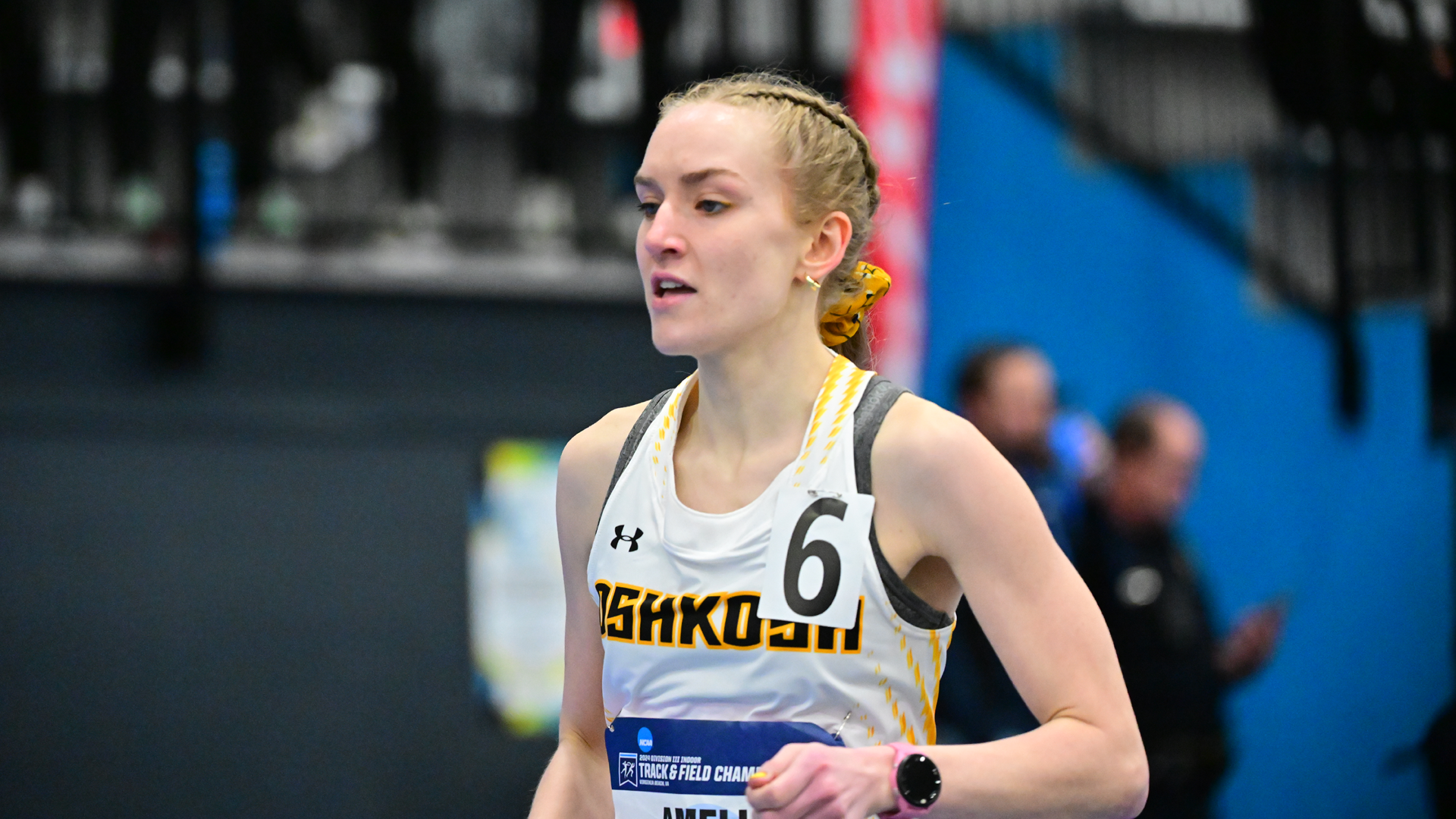 Amelia Lehman captured her second indoor mile run All-America nod on Saturday. Photo Credit: Keith Lucas, Sideline Media Productions