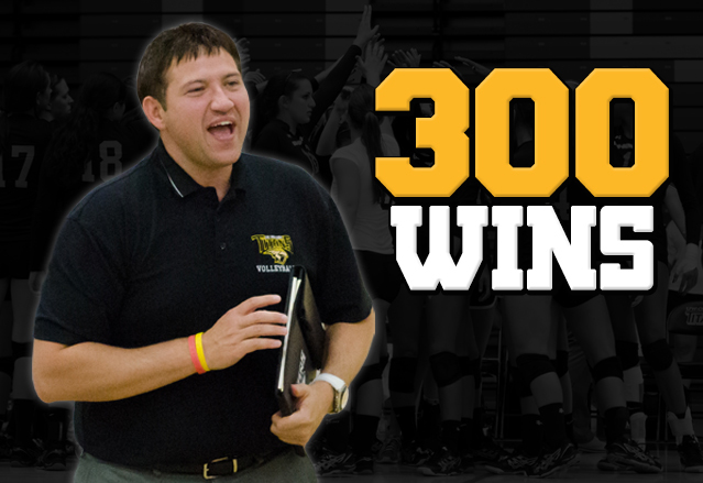 Brian Schaefer became the 10th coach in WIAC history to win 300 matches (300-97 record in 11 seasons).