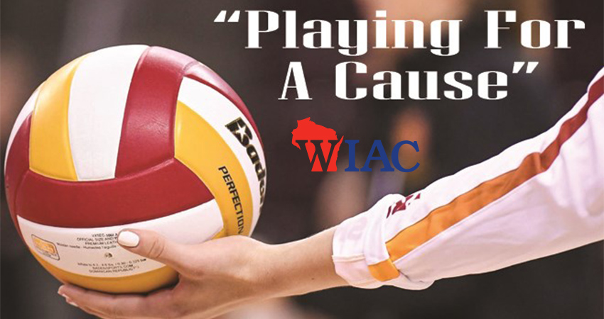WIAC Volleyball Teams “Playing For A Cause”