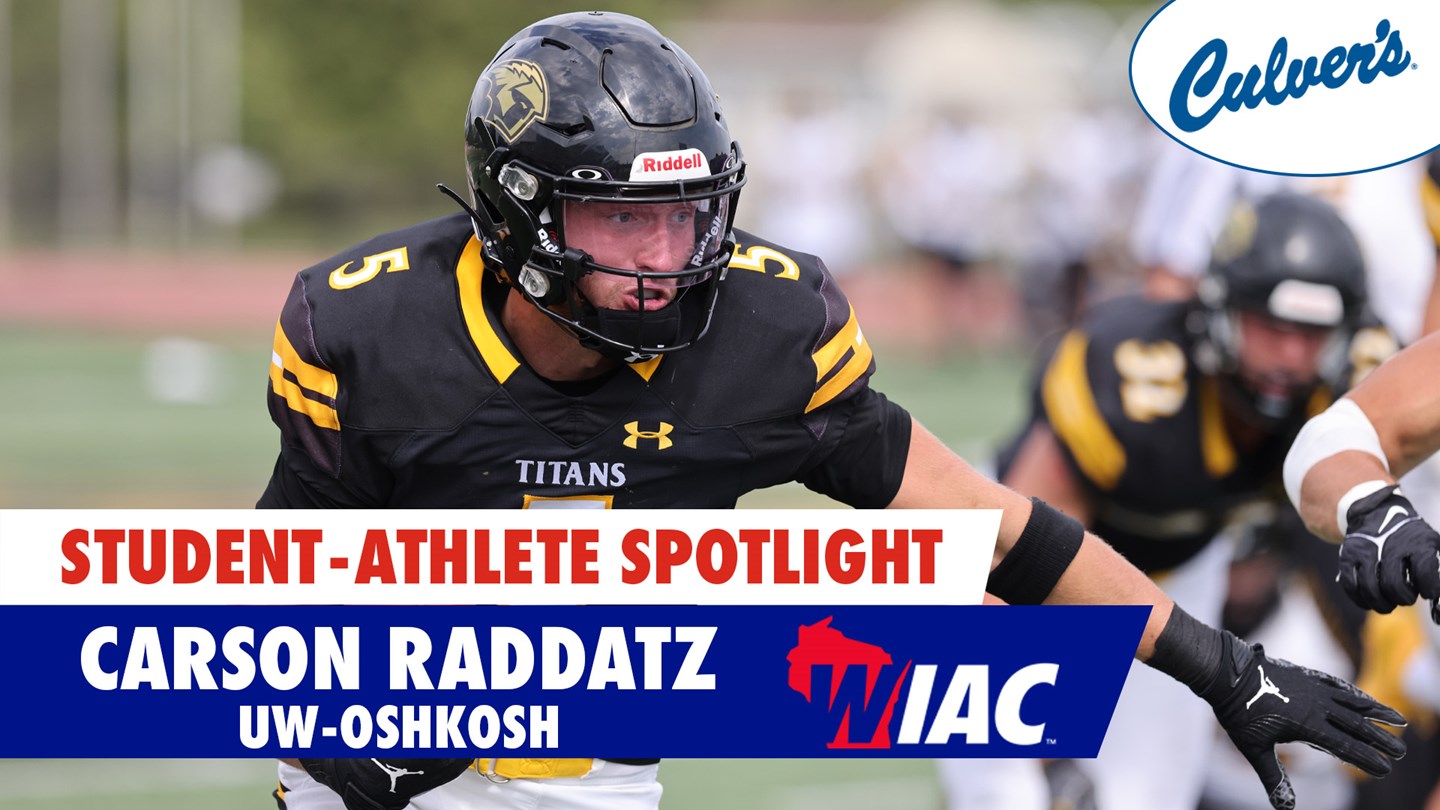 WIAC Student-Athlete Spotlight: Carson Raddatz