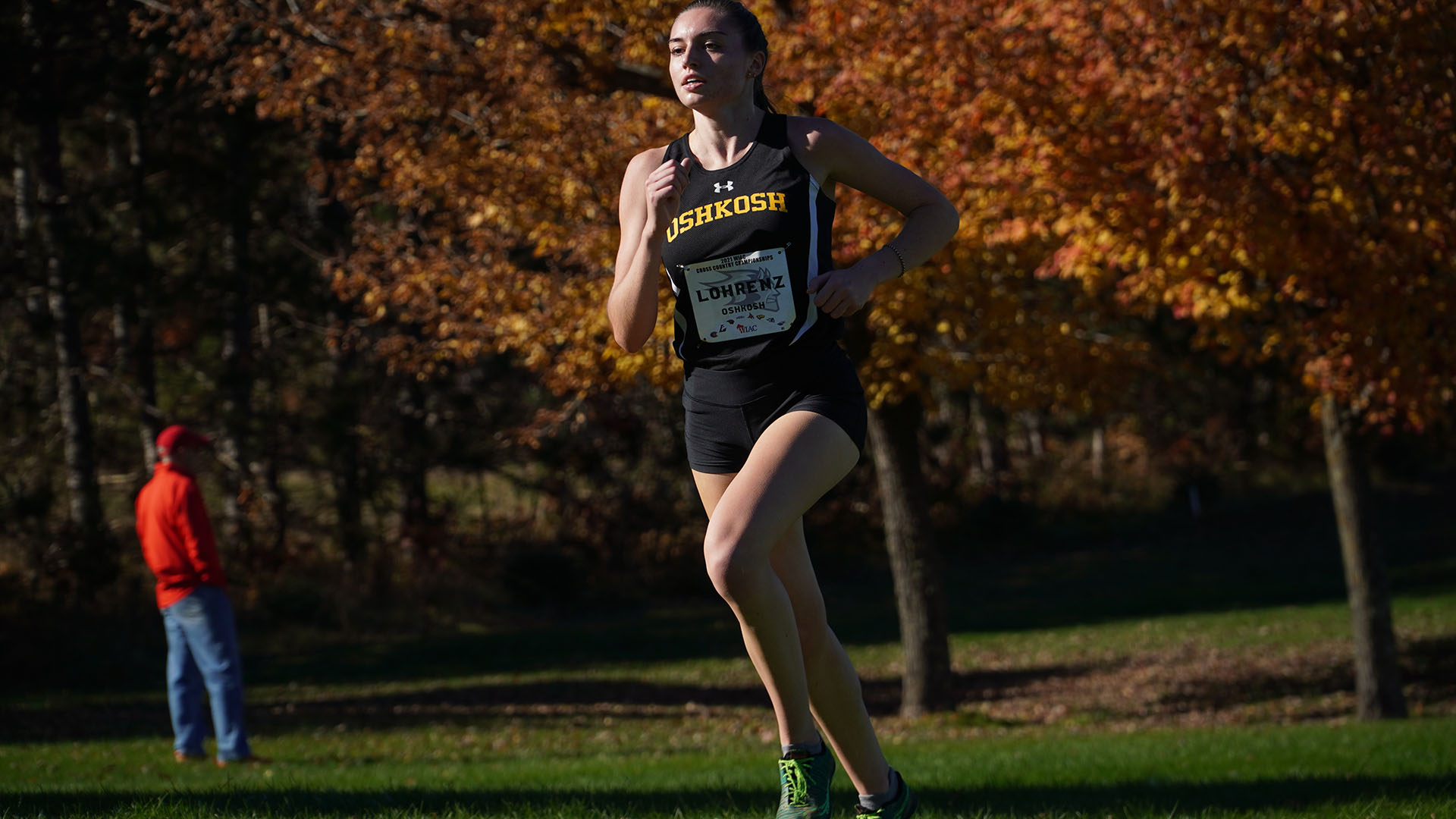 Hannah Lohrenz completed her fourth appearance at the WIAC Championship with a first-place finish.