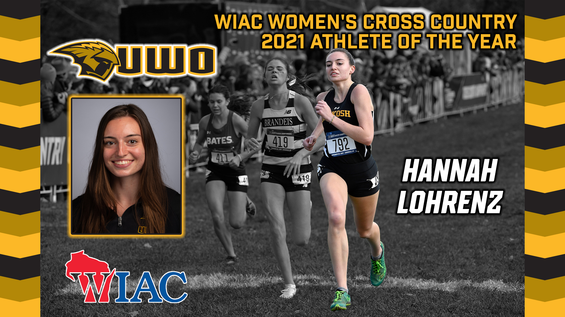 Lohrenz Named WIAC Cross Country Athlete Of The Year