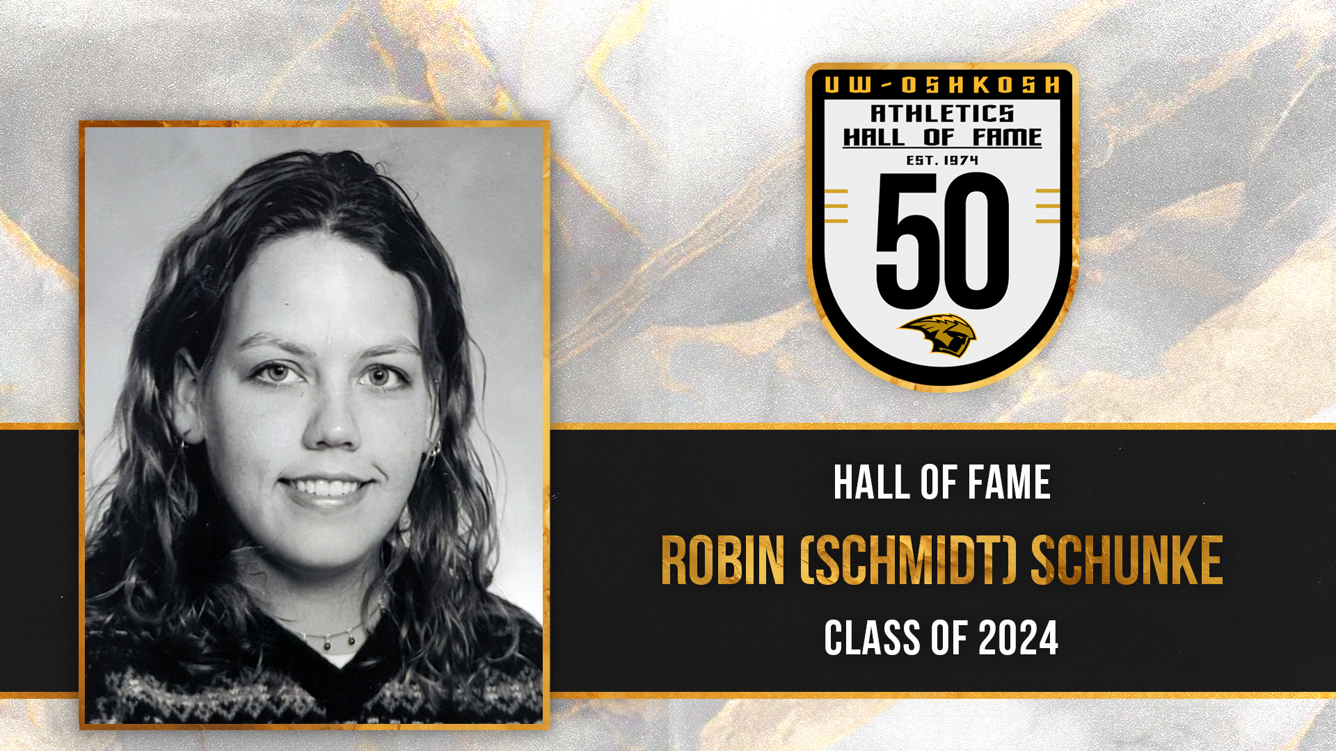 Hall Of Fame Inductee: Robin (Schmidt) Schunke