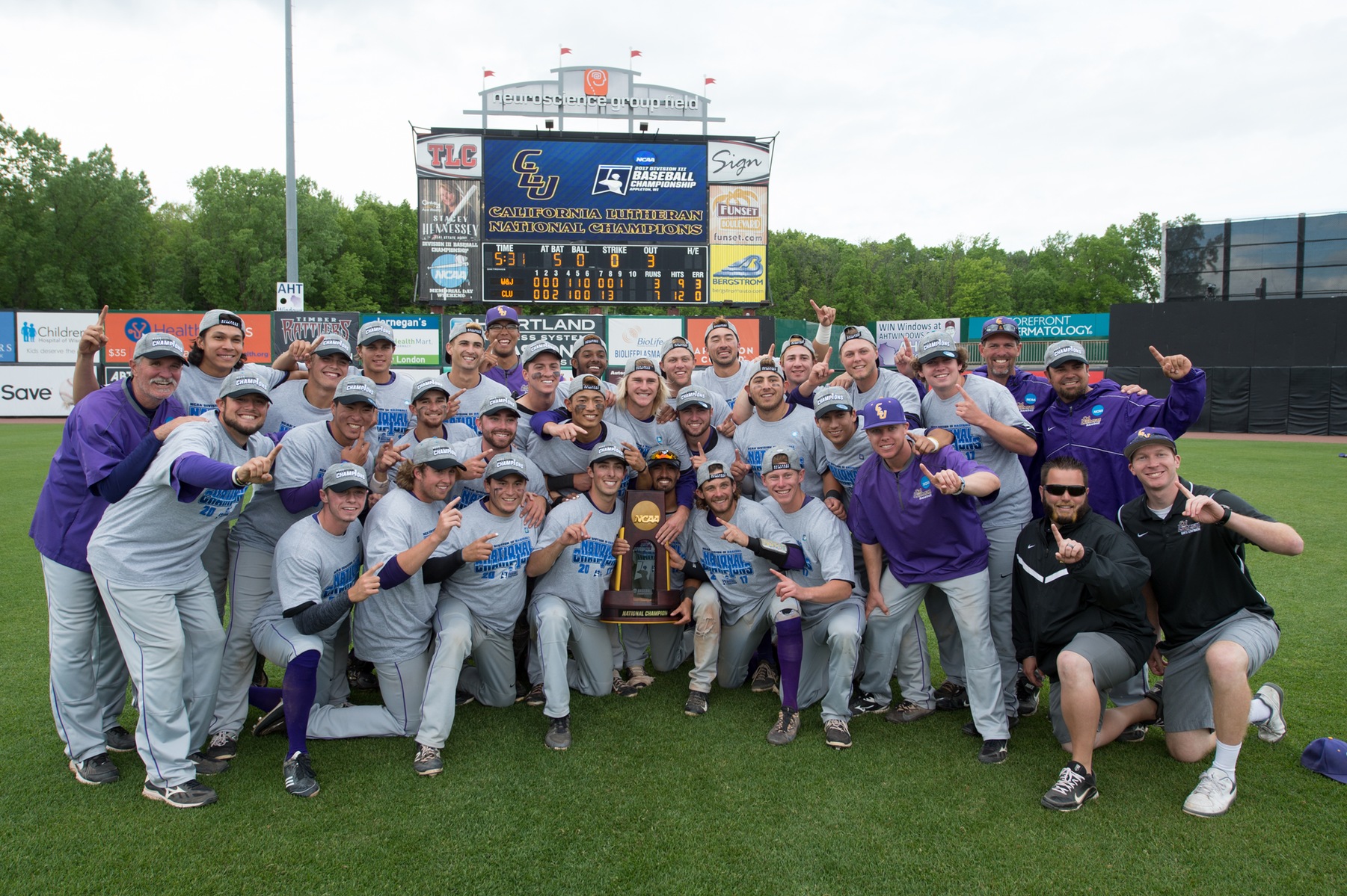 California Lutheran University captures its first NCAA Division III baseball title.