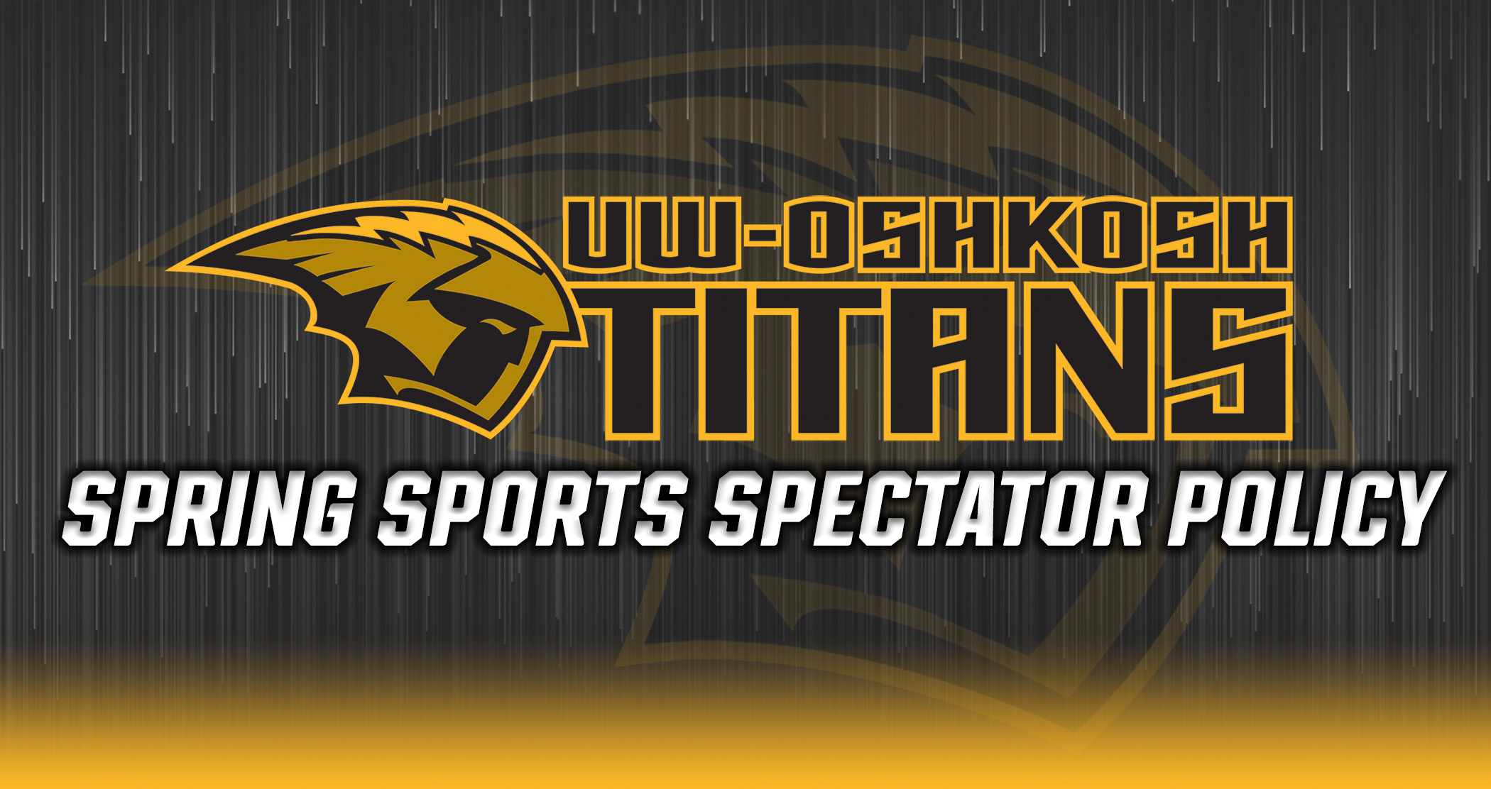 UW-Oshkosh Reveals Home Spectator Policy For Spring Sports