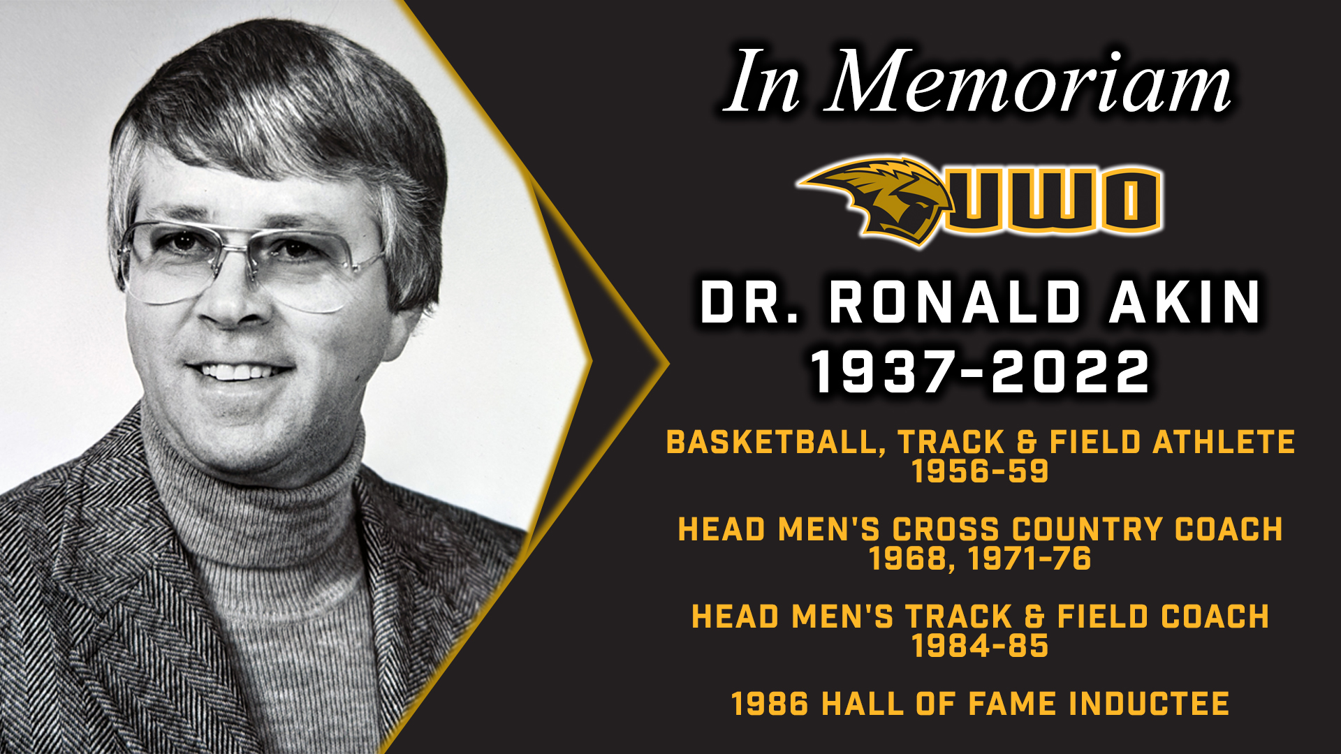 Titan Community Mourns The Passing Of Dr. Ronald Akin