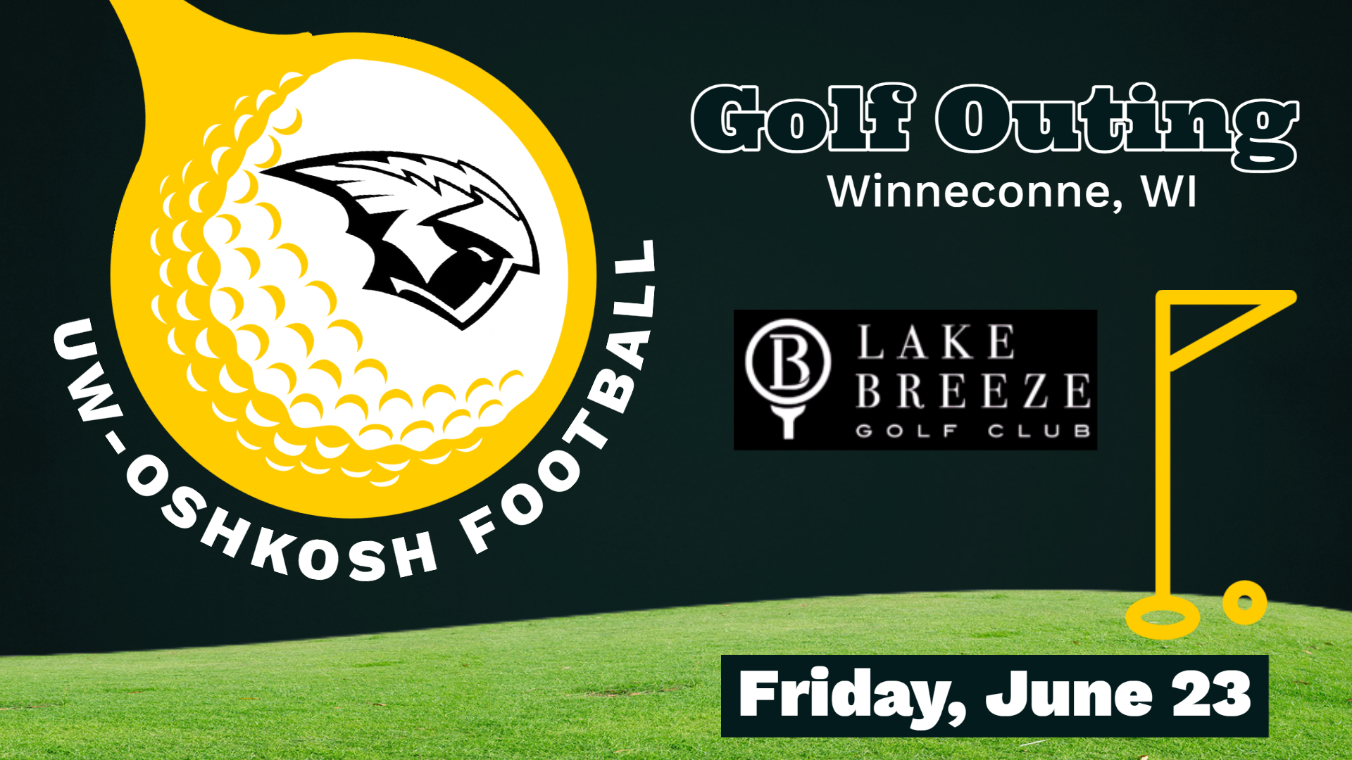 Openings Remain for UW-Oshkosh Football Golf Outing