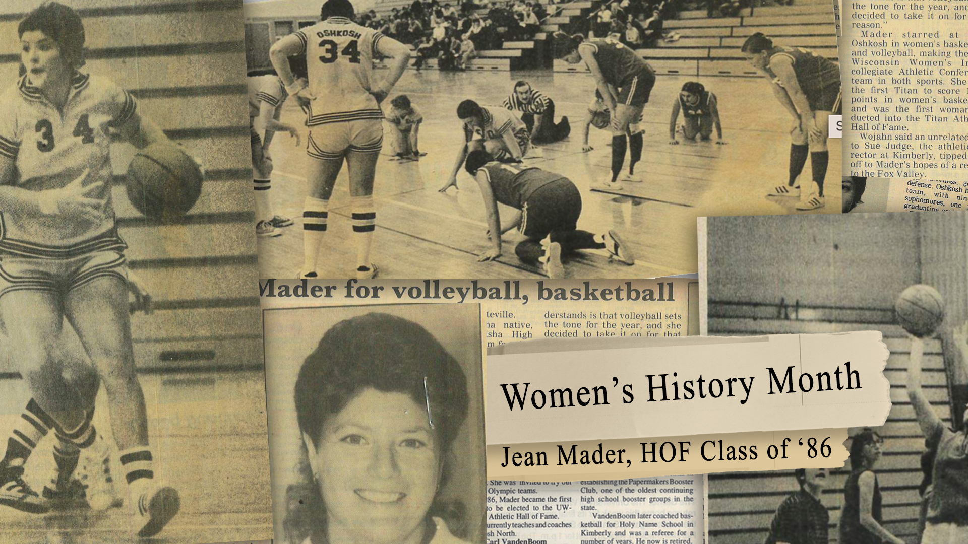 Women’s History Month, Jean Mader (’86)