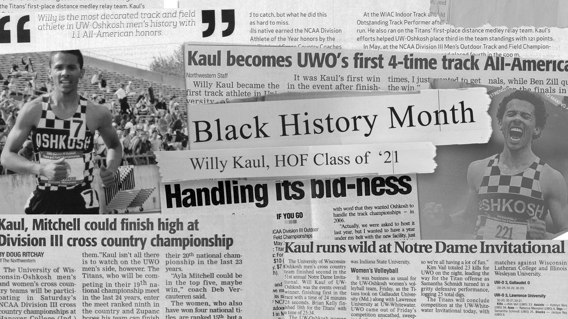 Black History Month; Willy Kaul (’21)