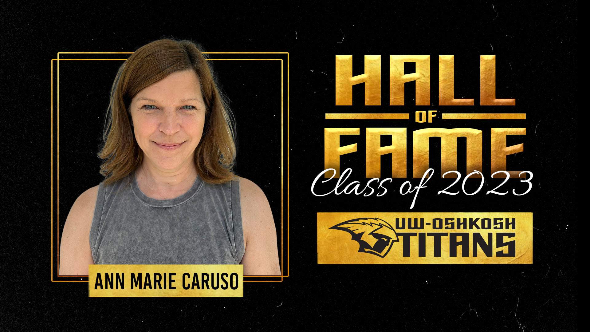 UW-Oshkosh Hall Of Fame Inductee: Ann Marie (Fink) Caruso