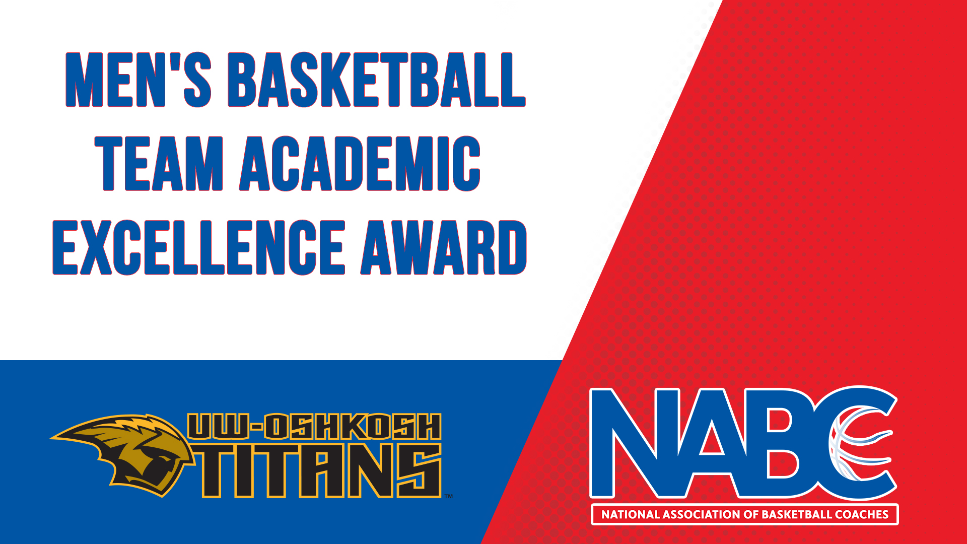 Men’s Basketball Program Earns Team Academic Excellence Award