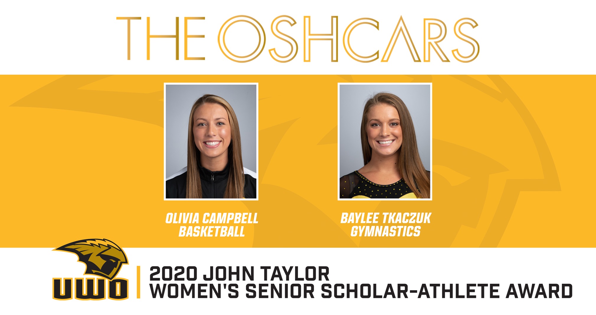 Campbell, Tkaczuk Chosen As John Taylor Women’s Scholar-Athlete Award Winners