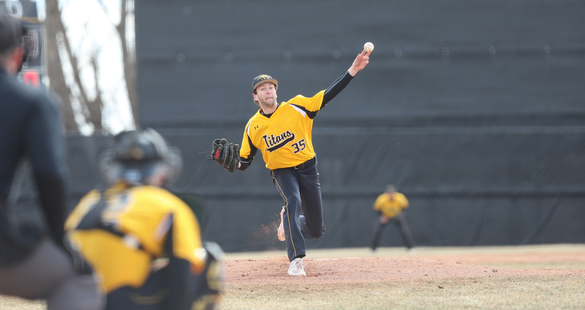 Chris Atwood threw UW-Oshkosh's 10th no-hitter and the first in the WIAC since the 2010 season.