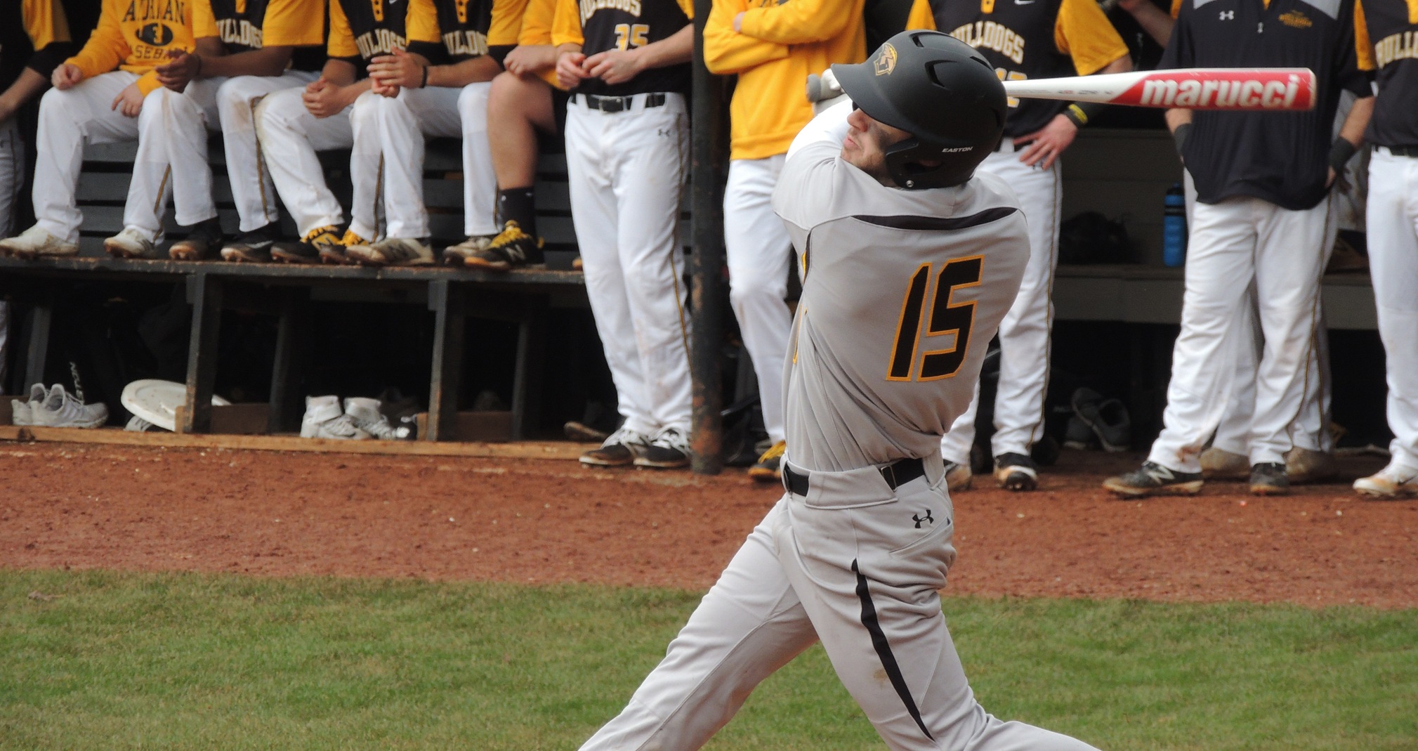 Eric Modaff had three hits and one run batted in against the Pioneers.