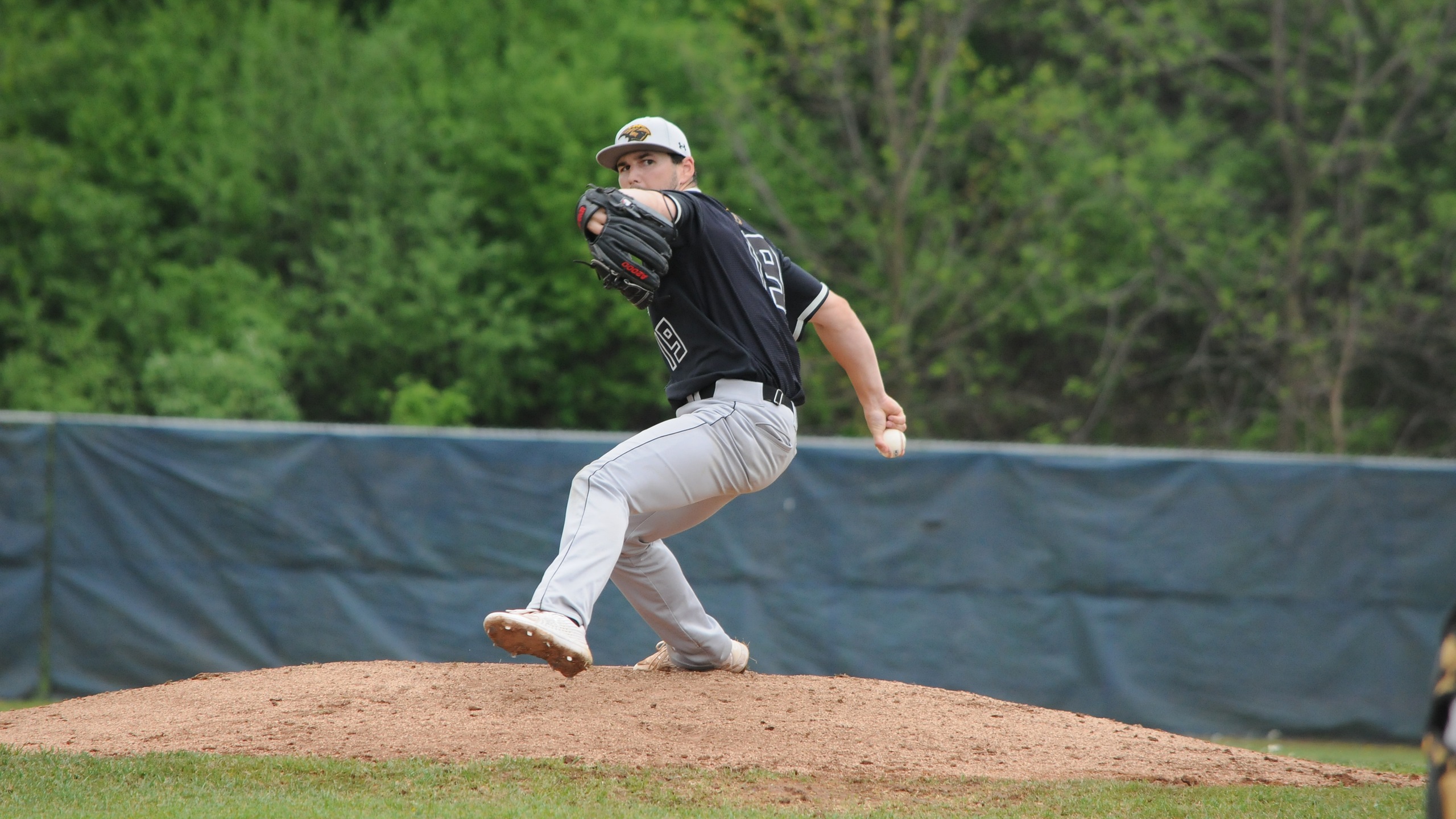 Jarrett Scheelk, who recorded a pair of hits at the plate, pitched a complete game for the Titans with just three hits and one earned run allowed.
