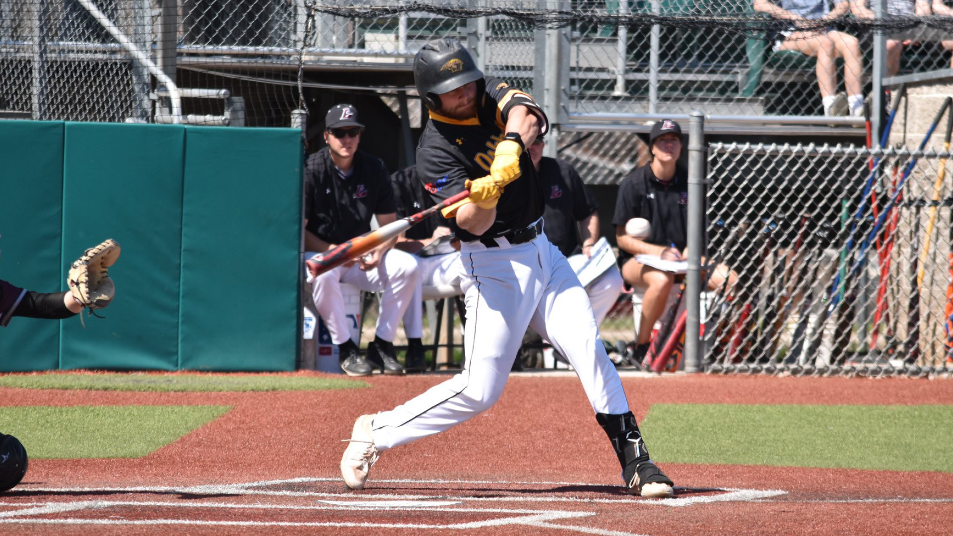 Zach Taylor went 9-for-11 with five runs, five RBIs, two doubles and two home runs against the Eagles on Sunday. Photo Credit: Jennifer Zuberbier, UW-Oshkosh Athletics