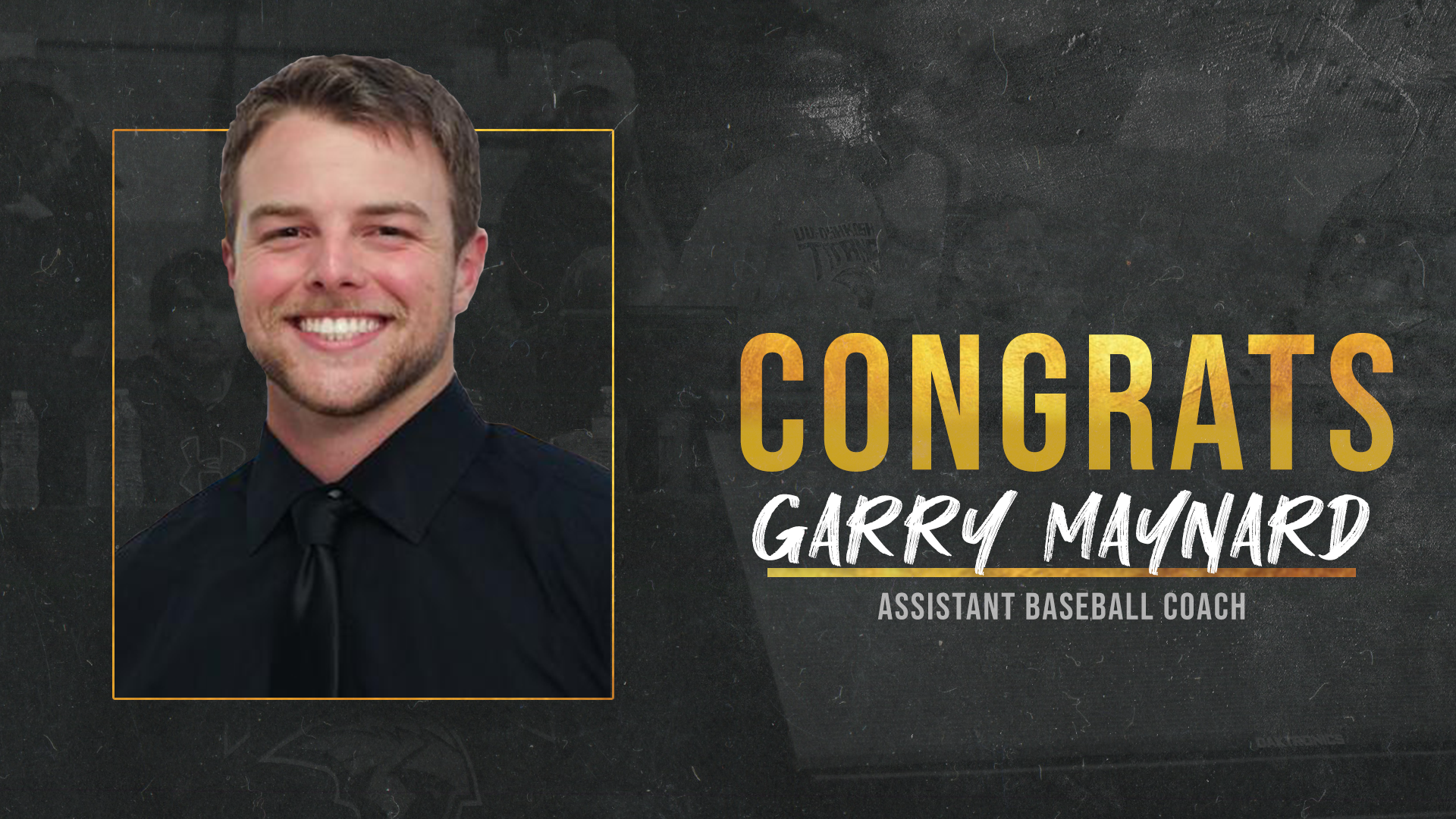 Maynard Named Top Baseball Assistant