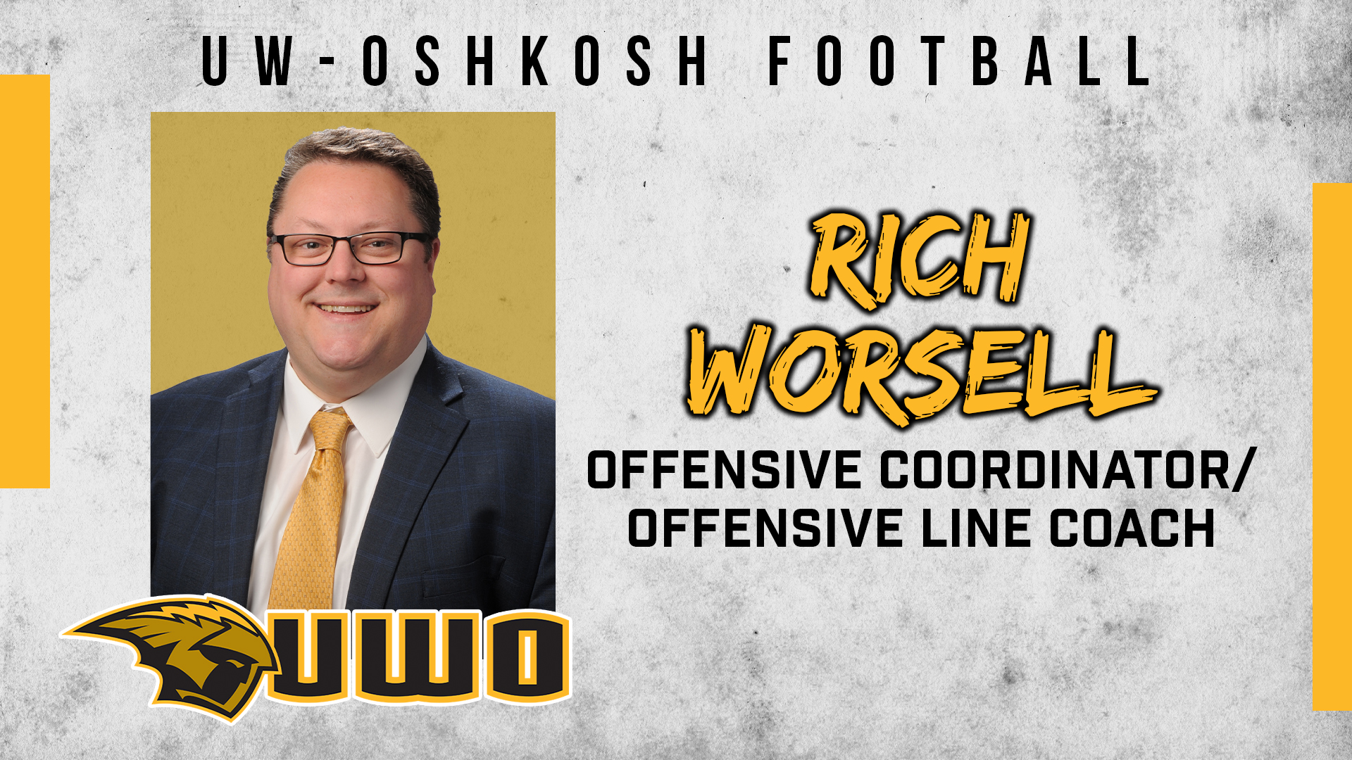 Worsell Named Football Offensive Coordinator