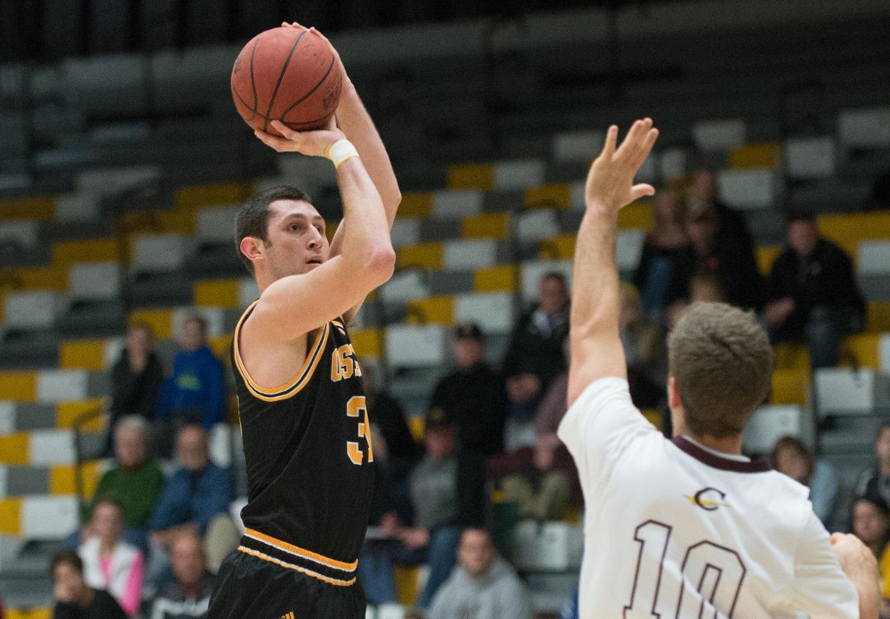 AJ Mueller recorded game-high totals with his 19 points and six rebounds.