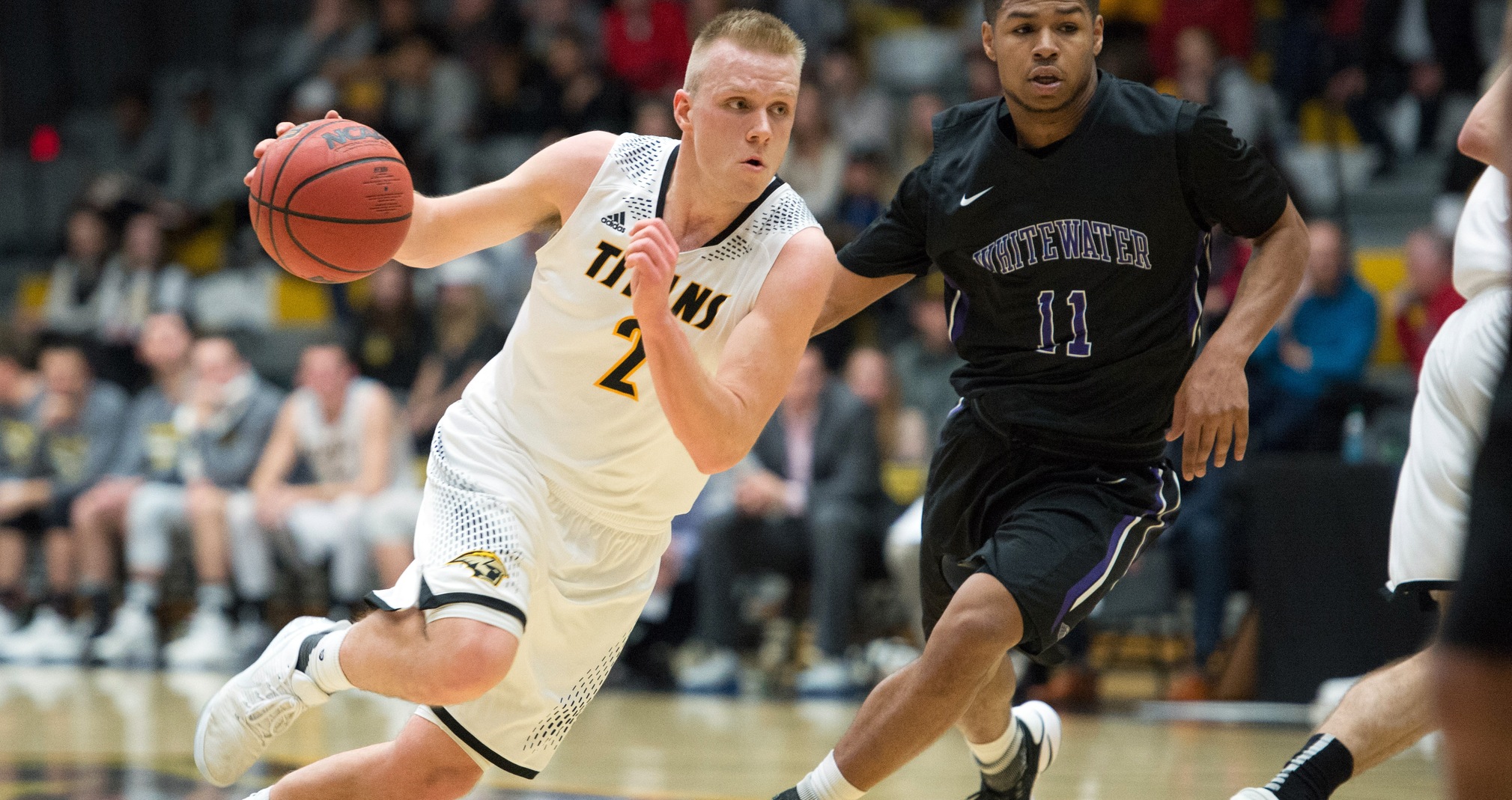 Ben Boots scored 10 points and tallied six assists to help UW-Oshkosh to the title game of the WIAC Championship.