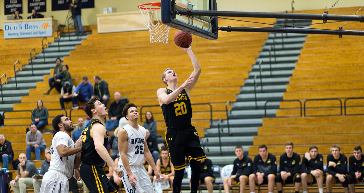 Connor Duax scored a career-high 11 points and grabbed five rebounds against the Bruins.