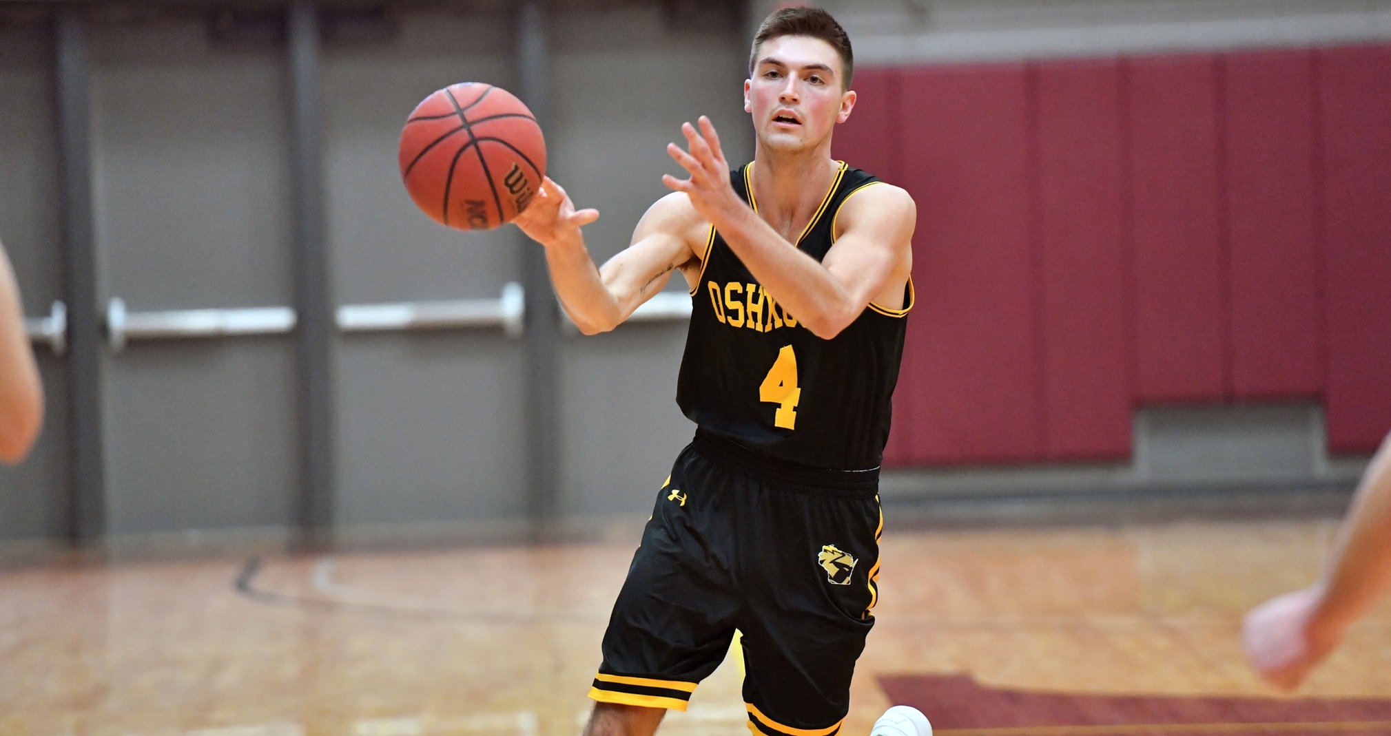 Brett Wittchow scored 15 points while totaling three rebounds and two assists against the Eagles.