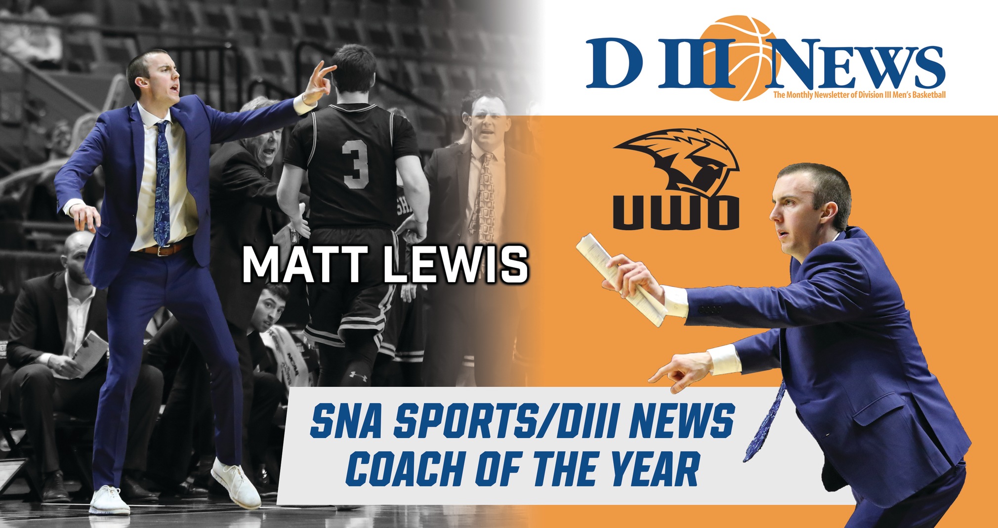 Lewis Named DIII News National Coach Of The Year