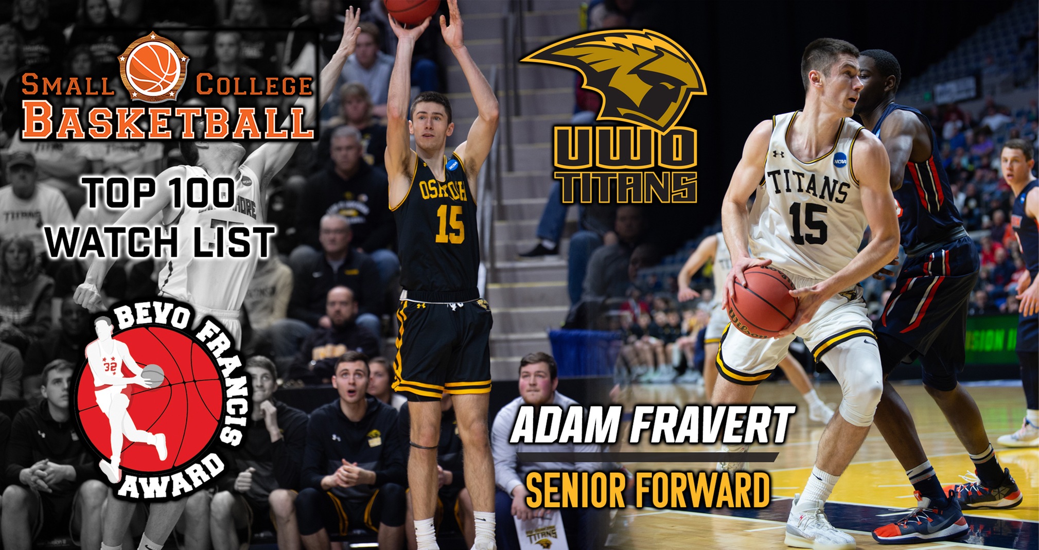 Fravert Selected To Francis Award Top 100 Watch List