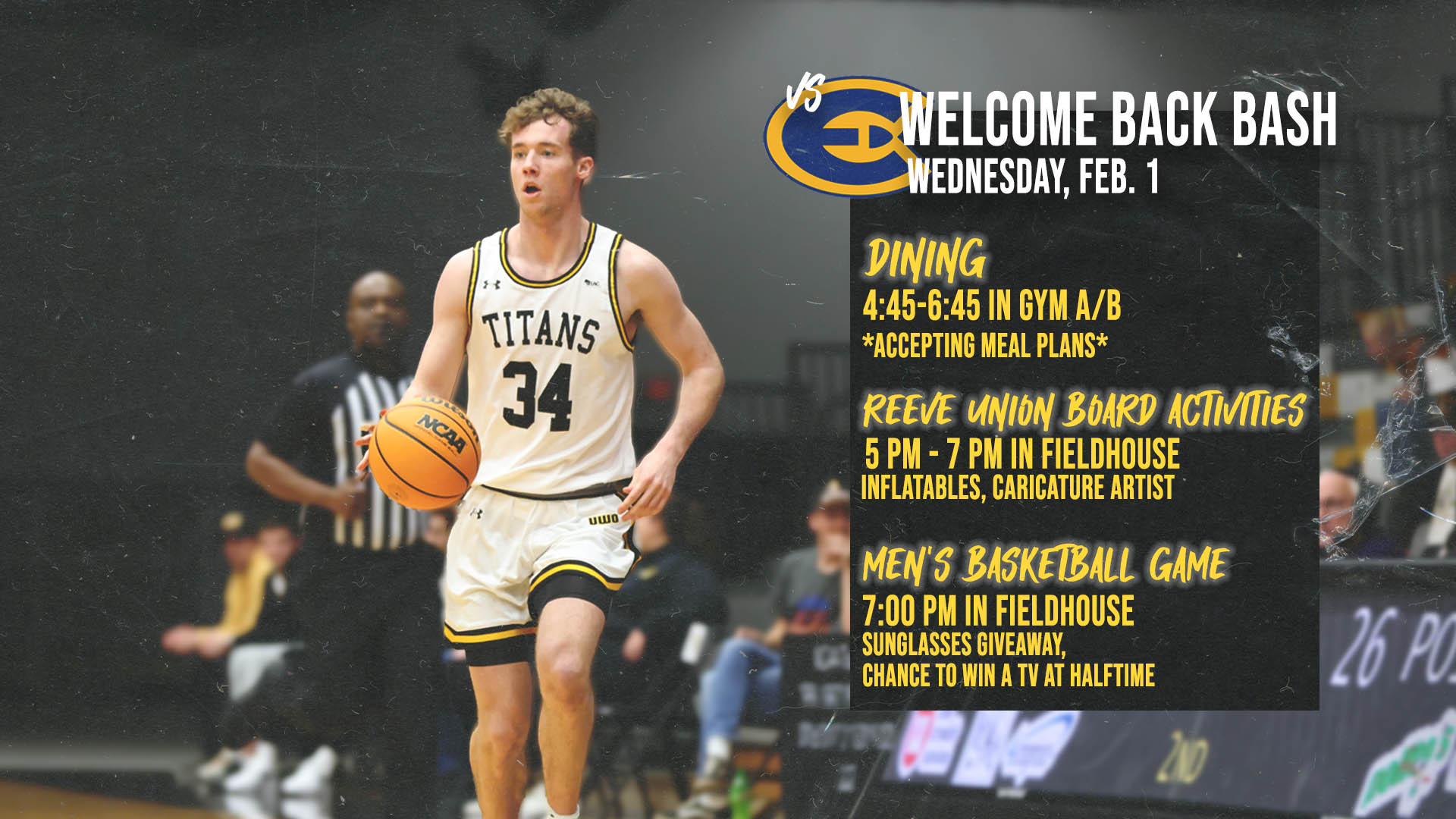 Titans to Host Blugolds, First Annual Welcome Back Bash