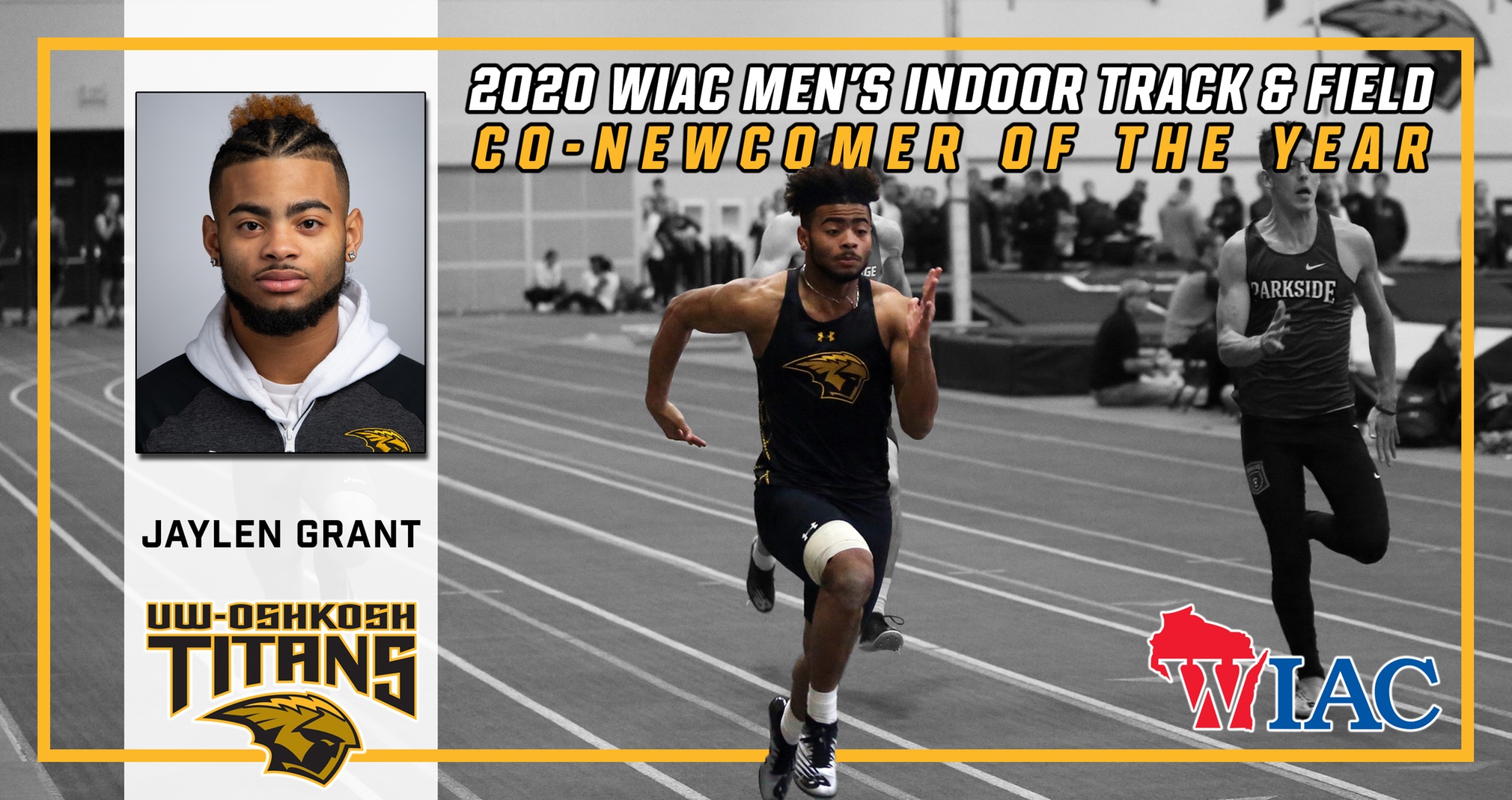 Grant Selected WIAC Track & Field Newcomer Of The Year