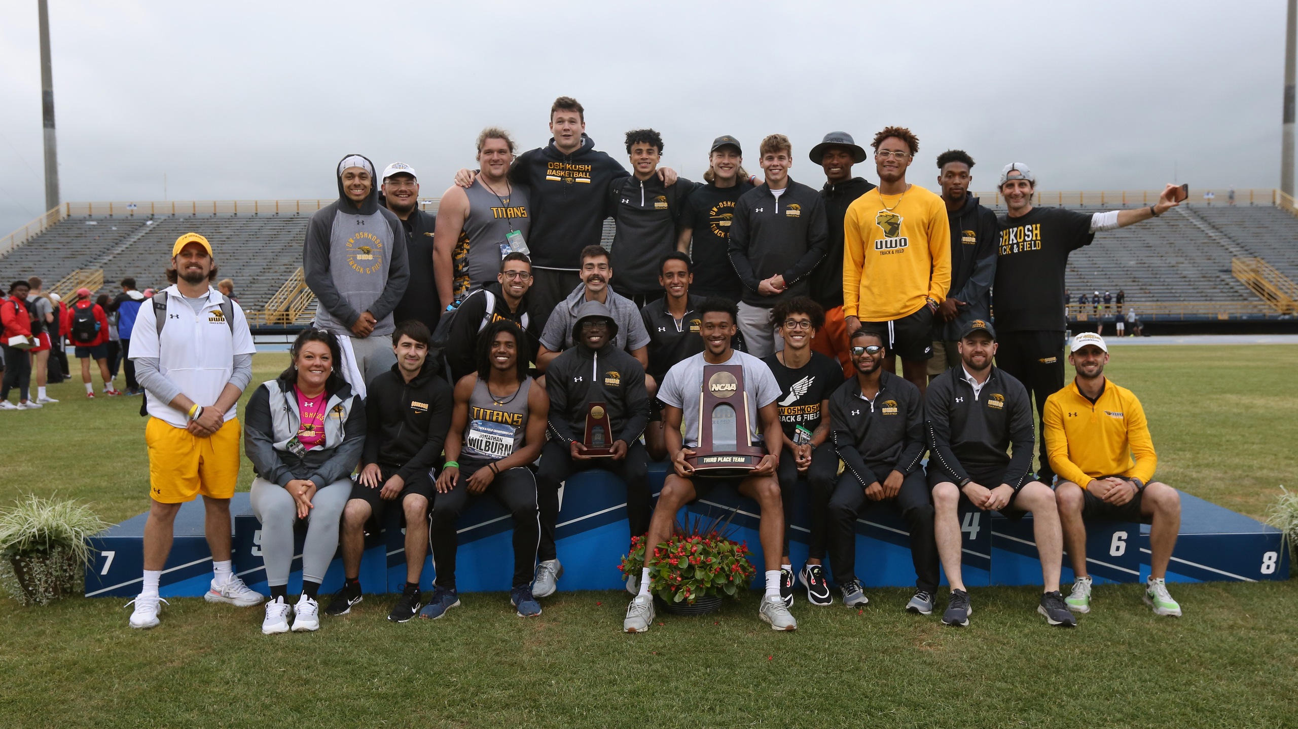 UW-Oshkosh owns five top-three finishes at the NCAA Division III Outdoor Championship, including a title in 2009.