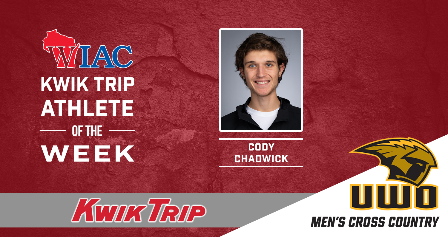 Chadwick Named WIAC Cross Country Athlete Of The Week