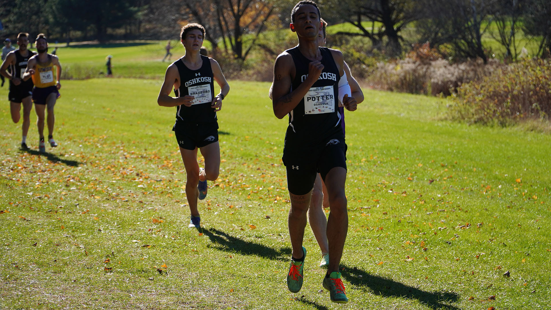 Steven Potter finished 11th and Mitchell Bradford 17th for the Titans at the WIAC Championship.