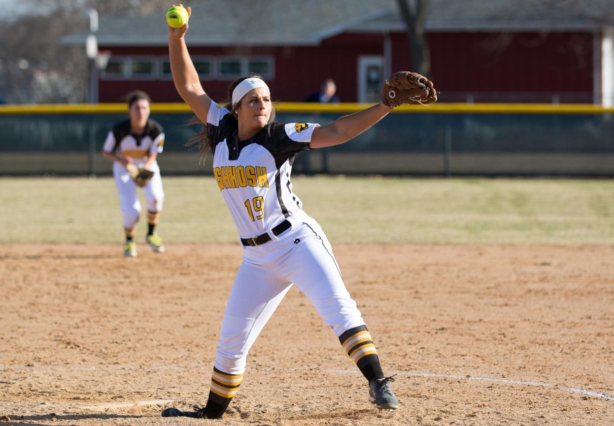 Clare Robbe allowed just one hit, a fifth-inning lead-off single, in earning her fifth shutout of season.
