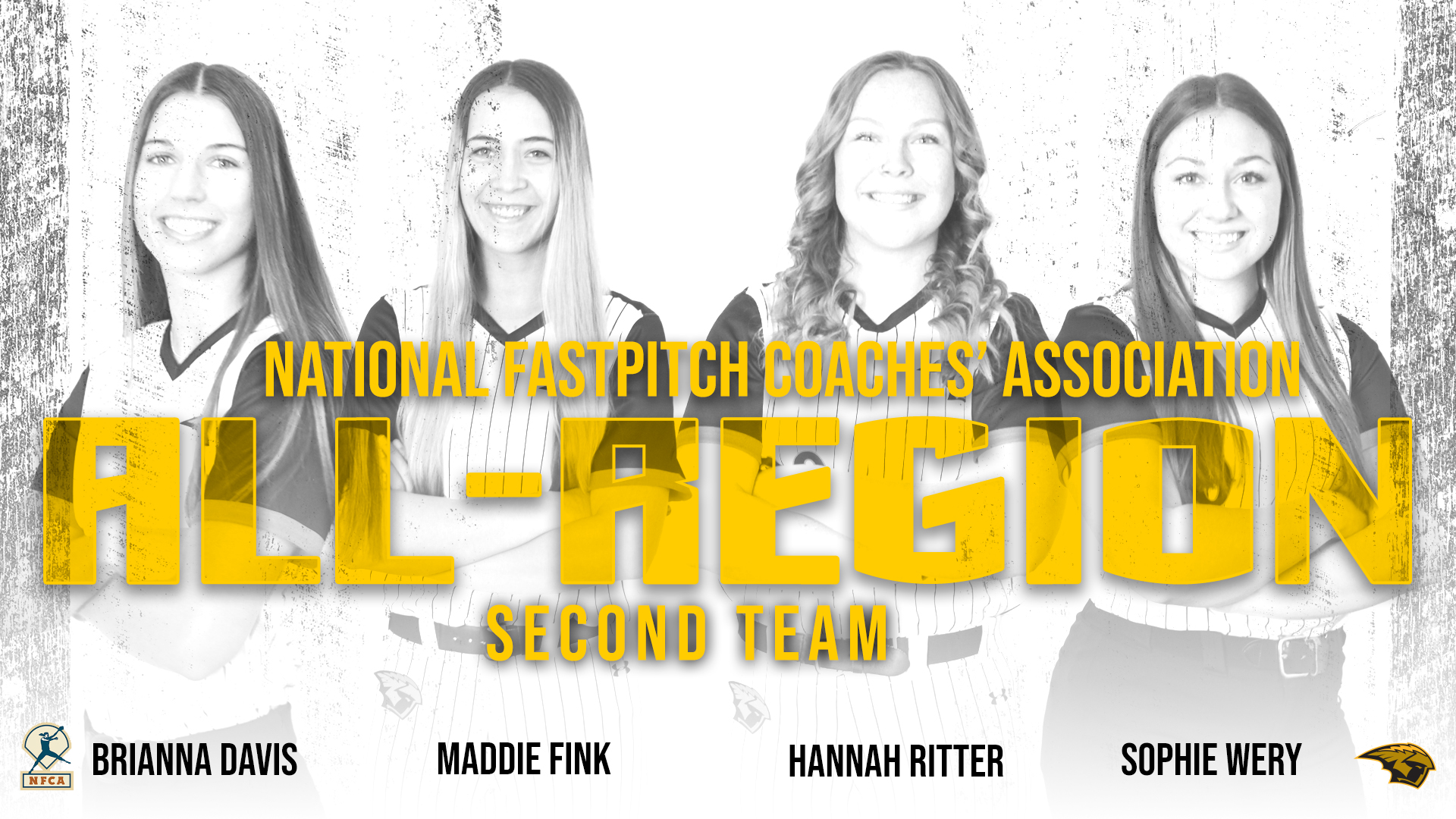 Four Titans Named to NFCA All-Region