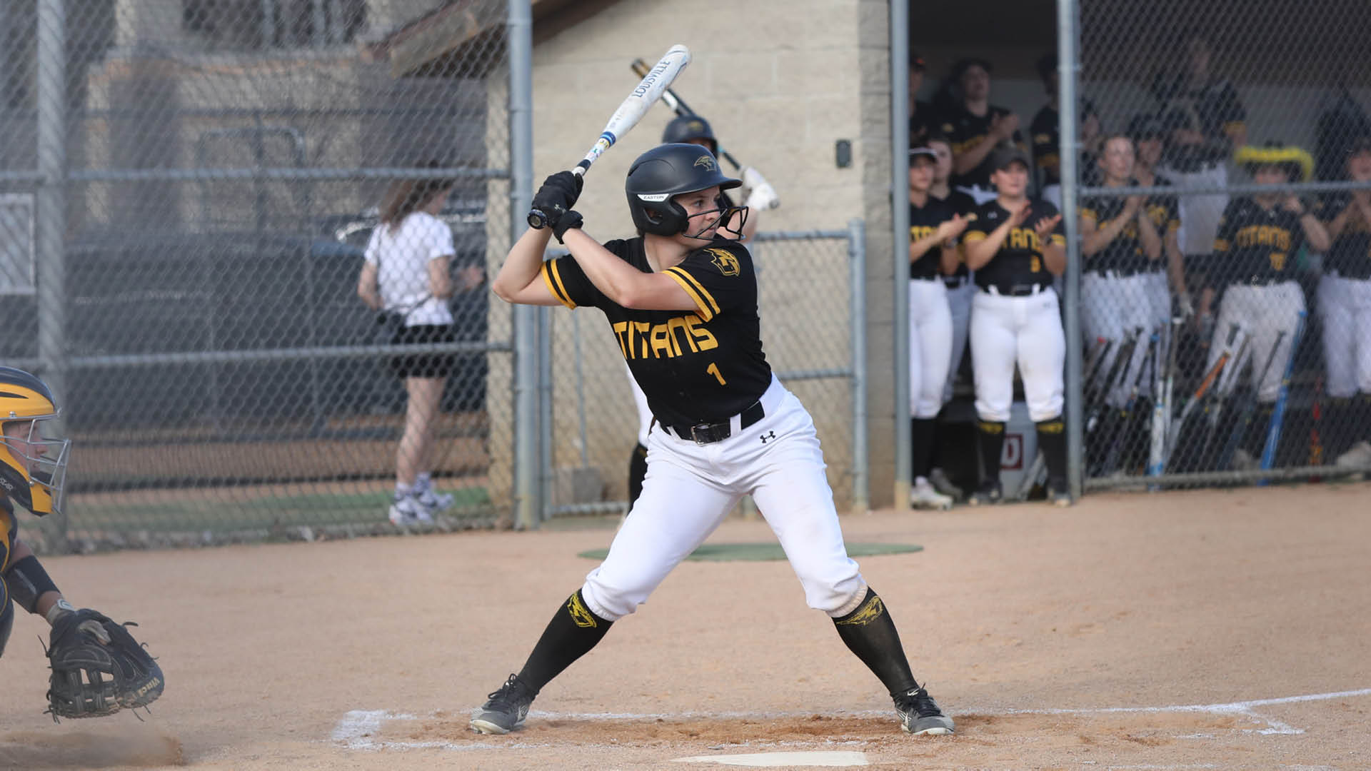 Buikema Hits Pair of Home Runs; Titans Split with Pointers