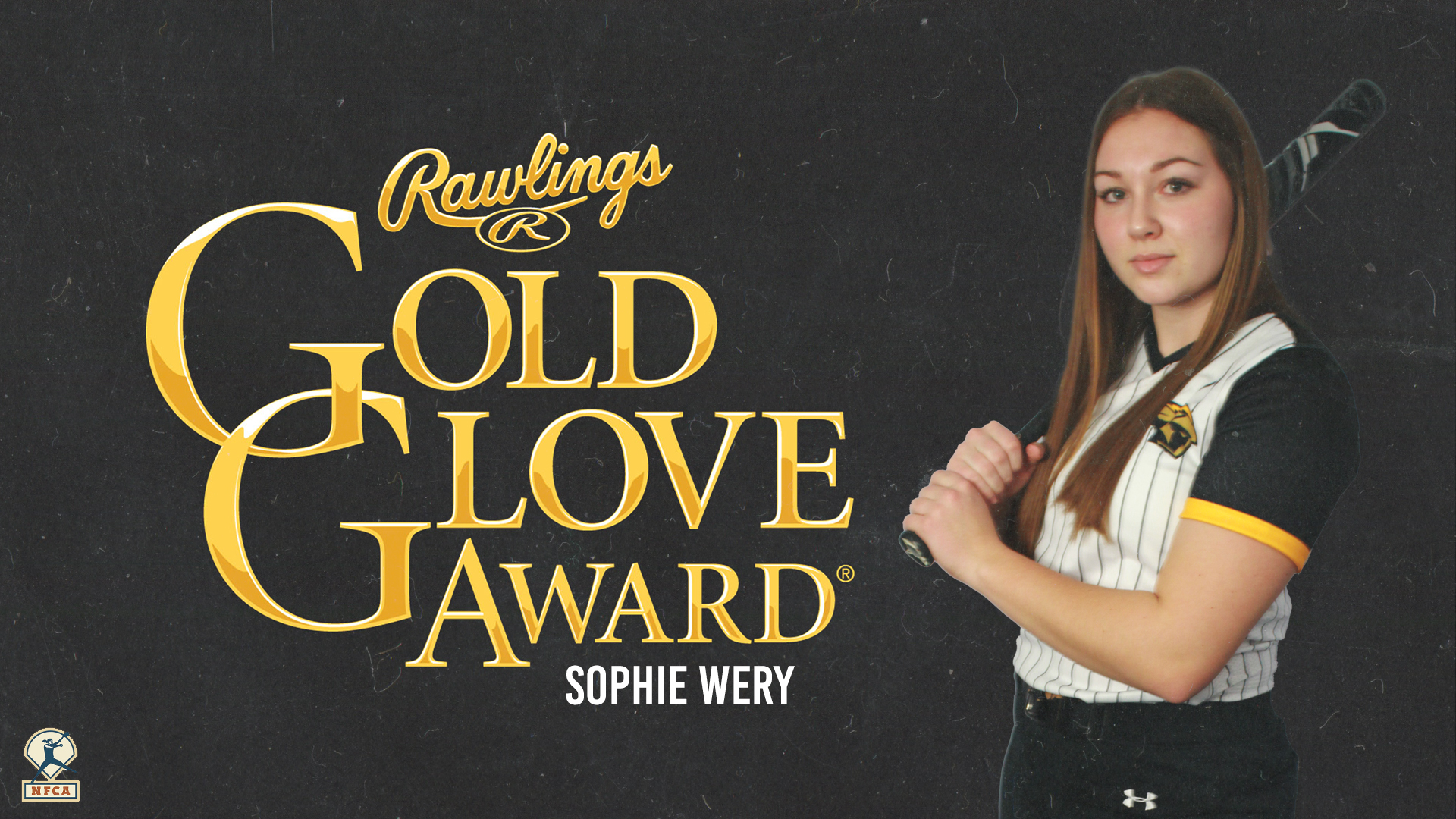 Wery Named A Rawlings Gold Glove Award Winner